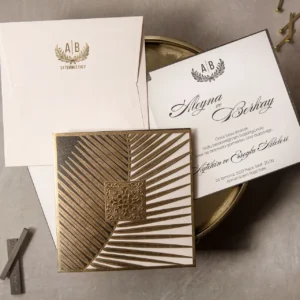 8389 Wedding Düğün Davetiyesi Modeli
