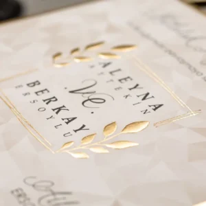 8391 Wedding Düğün Davetiyesi Modeli