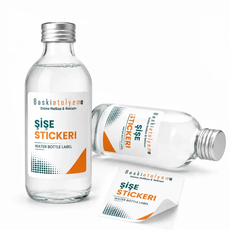 Şişe Etiketi Sticker Baskısı