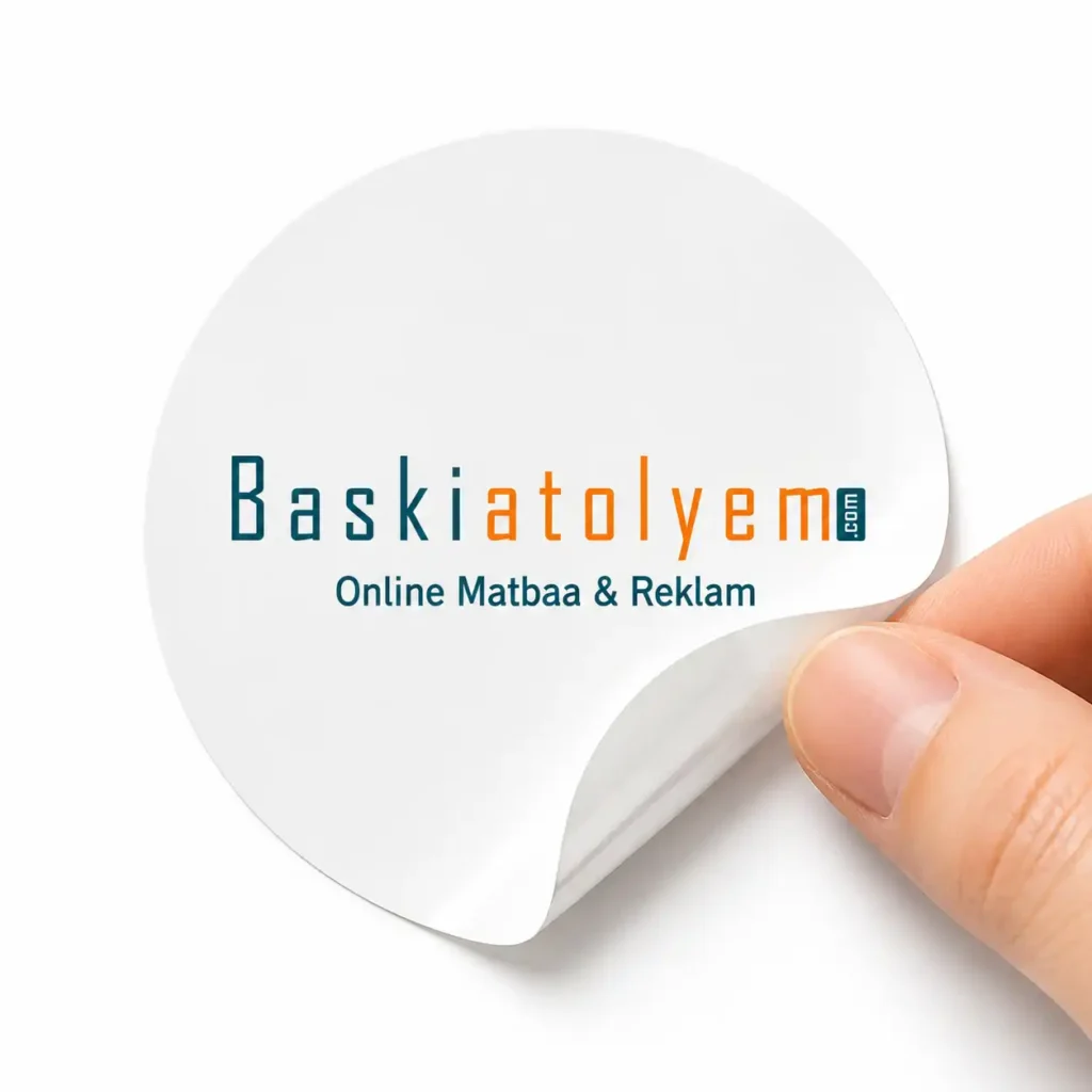 Yuvarlak Sticker Baskısı