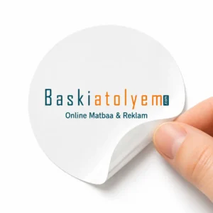 Yuvarlak Sticker Baskısı